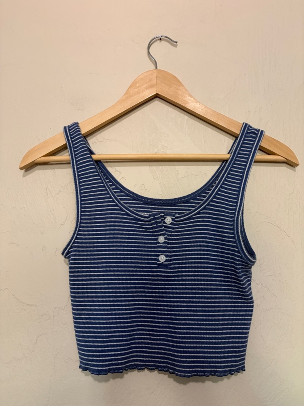 American Eagle Ribbed Cropped Tank Top. Great Condition!